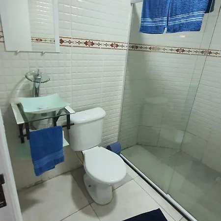 1011 Vista Praia Mar - 500 M Da Praia Da Tupi - Comercio Ao Lado, Posto De Conveniencia 24H, Wi Fi E Estacionamento Gratuito, Mercado E Servico Lavanderia Lava E Seca Praia Grande (Santos) Exterior photo